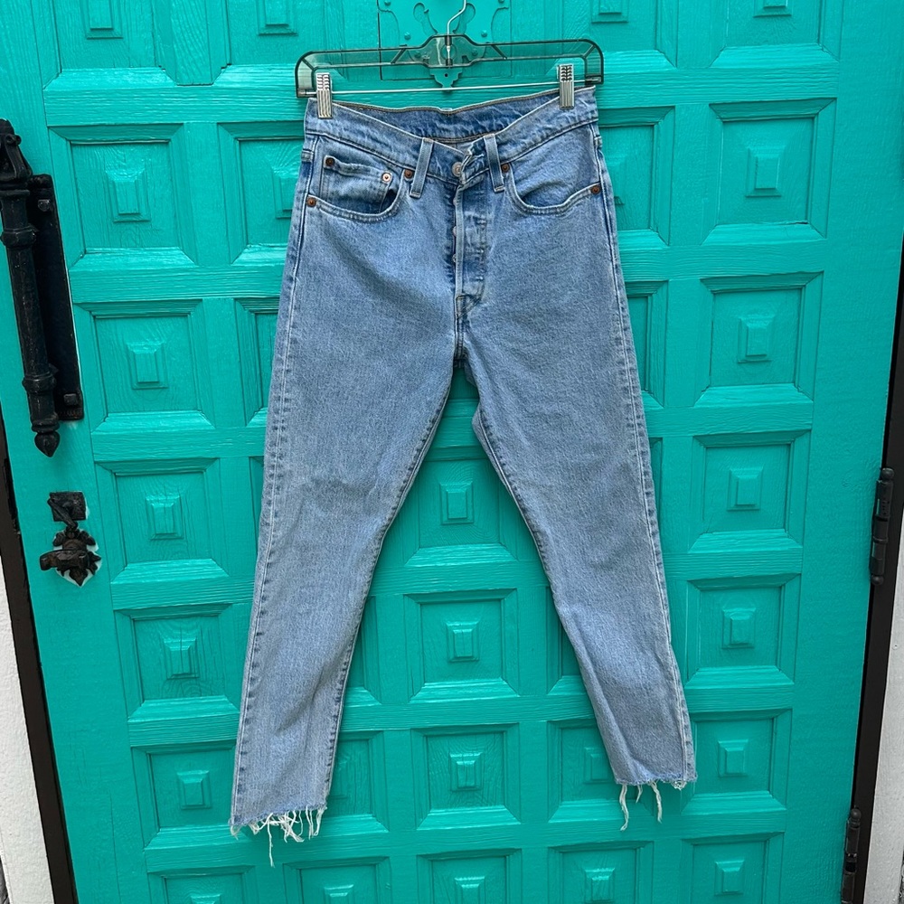 Levi’s 501 skinny jeans.